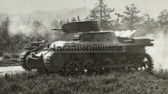 aa583 - Wehrmacht Heer tank Panzer in field