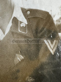 aa615 - Wehrmacht Heer Panzer tank soldier with death head collar tabs, PAB Panzerkampfabzeichen, medal ribbons, Obergefreiter, kia Russia October 1943
