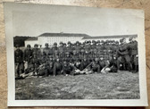 aa708 - Wehrmacht Heer unit photo with Stahlhelm