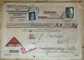 aa739 - c1944 Postamt Berlin Nachnahme - Cash on Delivery - special envelope - large size
