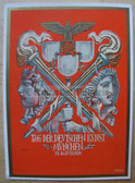 opc364 - Tag der deutschen Kunst in Munich (national German Art Exhibition) in 1939 propaganda postcard