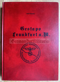 aa657 - history, structure of the Gestapo in Frankfurt/Main - large Germany book