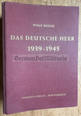 aa664 - Wolf Keilig - DAS DEUTSCHE HEER 1939 TO 1945 - structure, units, Generals of the German Armed Forces - very scarce - Volume II