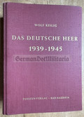 aa665 - Wolf Keilig - DAS DEUTSCHE HEER 1939 TO 1945 - structure, units, Generals of the German Armed Forces - very scarce - Volume III