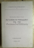 aa658 - history and structure of the Ordnungspolizei 1936 to 1945 - German book from 1957