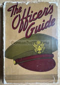 aa652 - c1942 THE OFFICERS' GUIDE - US Army guide book full of information - with dust jacket