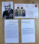 aa861 - c1989 RAF Escaping Society special first day cover - Belgian Resistance 1940 to 1945 - signed by RAF Air Chief Marshal Sir Lewis Hodges