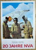 aa832 - c1976 20th anniversary of the NVA postcard - Air Force