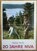 aa836 - c1976 20th anniversary of the NVA postcard - Grenztruppen