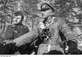 aa864 - General der Panzertruppe Dr Karl Mauss - carte de visite - Knight's Cross of the Iron Cross with Oak Leaves, Swords and Diamonds recipient