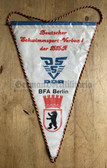 oo243 - 3 - East German Wimpel Pennant - Swimming Association of the DDR - Berlin Chapter