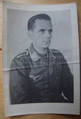 lwpc071 - Luftwaffe NCO studio portrait photo - dated 1943