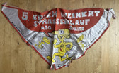 oo014 - c1982 commemorative scarf - ASV Army Sports Organisation organised run