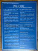 oo051 - East German plaque sign - Fire Safety Instructions for display in buildings