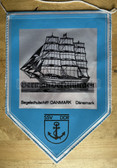 aa935 - East German Wimpel Pennant - c1990 DDR Championships of the Sailing Ship Association - large size