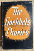 aa887 - THE GOEBBELS DIARIES 1942 to 1943 - c1948 English Language book with photos - 1st Edition