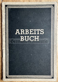 aa960 - c1951 Arbeitsbuch work book for a woman from Berlin - worked as a dancer - Zirkus Renz in Magdeburg and others