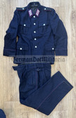 rp161 - c1950s/1960s Feuerwehr fire service wool uniform jacket and trousers - size 48