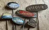 aa978 - 6x JAWA motorcycle maker - Czech Czechoslovakia CSSR pin