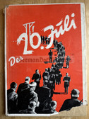 ab058 - DER 20. JULI - c1952 German book about the Volksgerichtshof trials against the people involved in the attempted assassination of Hitler on 20th July 1944