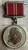 om179 - c1970 Soviet medal to commemorate Lenin's 100th birthday - worn on uniforms