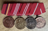 ab097 - 4 place parade medal bar medal - Kampfgruppen