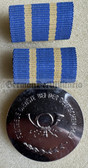 ab101 - Deutsche Post - East German postal service long service medal in silver