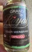 oo291 - original East German miniature alcohol spirits bottle - 3/4 full