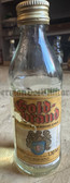 oo292 - original East German miniature alcohol spirits bottle - 3/4 full