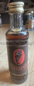 oo294 - original East German miniature alcohol spirits bottle - full