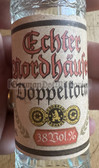 oo296 - original East German miniature alcohol spirits bottle - 4/5 full