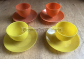 ab116 - 4 - East German plastic egg cup by Sonja Plastic company - price is for 1-off