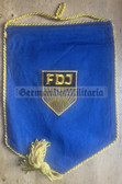 ab183 - FDJ youth organisation embroidered Wimpel Pennant