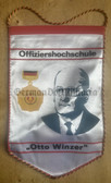 ab187 - NVA OHS Officer College Otto Winzer in Prora - for foreign officer students - Wimpel Pennant