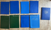 ab329 - large lot membership books ID's husband and wife from Frankfurt/Oder