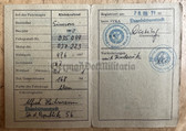 ab297 - c1960 DDR registration papers for a Simson Moped