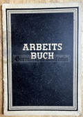 ab286 - c1960 Arbeitsbuch for a man from Eberswalde - worked as a construction worker