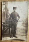 ab151 - WW1 soldier with bayonet studio portrait photo
