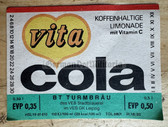 ab403 - original DDR drinks label - Cola - Vita-Cola from Leipzig