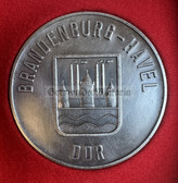 ab465 - City of Brandenburg - nice cased presentation medal