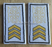 su113 - Republic of Kazakhstan Navy - Birinsi  Satili Starsina - NCO - shoulder boards