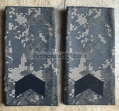 su116 - Republic of Kazakhstan Armed Forces - Aga Serjant - NCO - digital camo shoulder boards