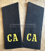 su024 - Soviet Army Panzer & Technical Troops shoulder boards