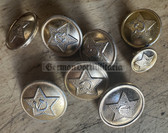 su078 - lot of Soviet uniform buttons
