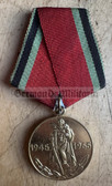 su050 - c1965 Soviet Medal - 20th anniversary of victory in WW2