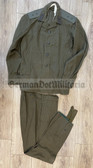 wo158 - Soviet Army field service Uniform trousers & jacket - Artillery warrant officer - size 48-4