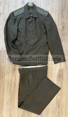 wo182 - Soviet Air Force field service Uniform trousers & jacket - Senior Lieutenant officer - size 48-3