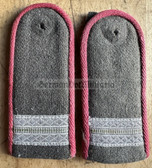 sblap003a - 1950s or early 1960s - STABSGEFREITER - Panzertruppen - Tank Service - pair of shoulder boards