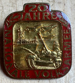 oa001 - c1976 20 years NVA anniversary badge