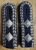 om299 - very scarce pre-1952 TraPo Transportpolizei - transport police - pair of shoulder boards